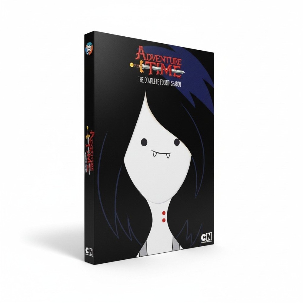 Adventure Time The Complete Fourth Season DVD 2-Disc Set Marceline Slipcover